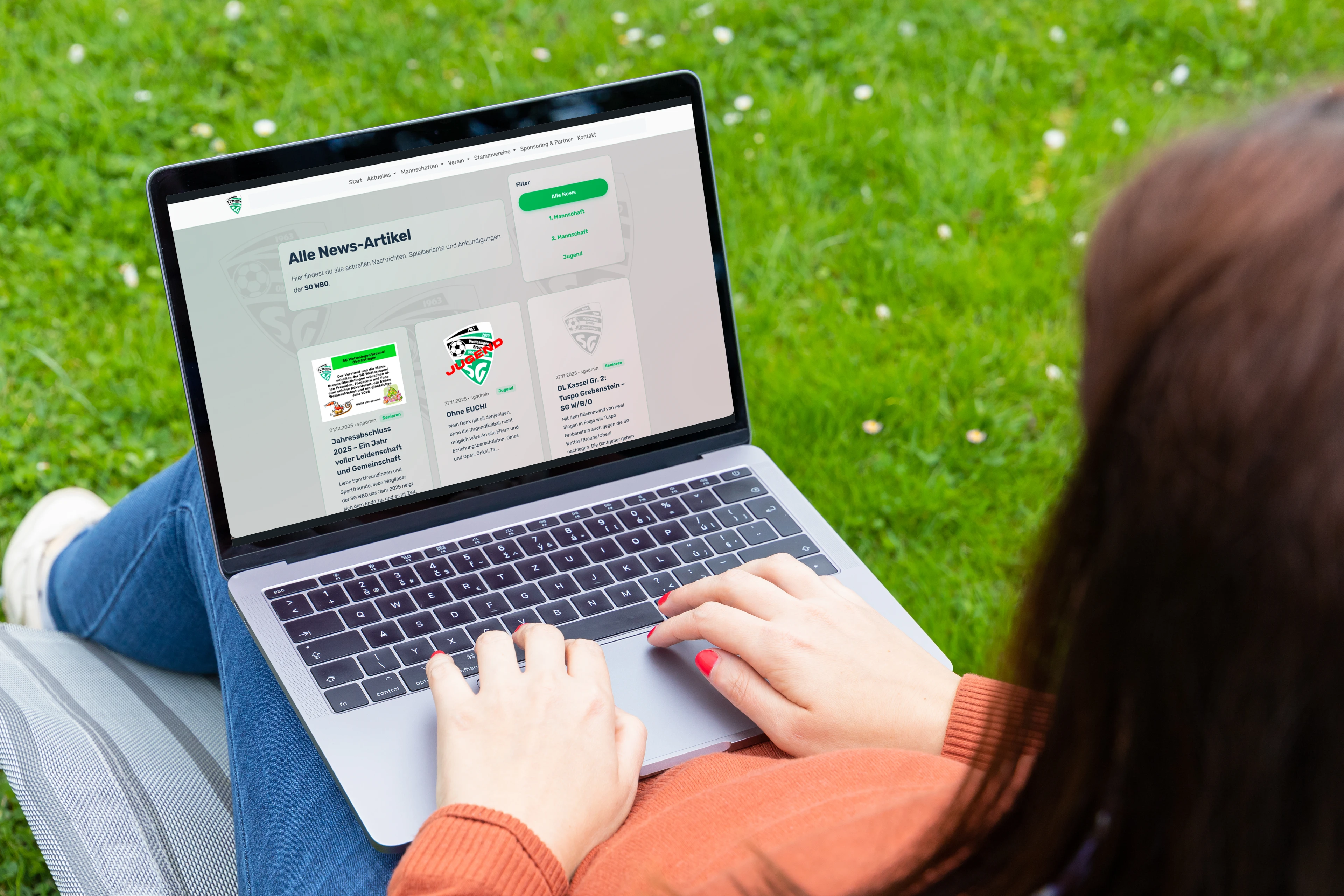 News- und Beitragsübersicht für die SG WBO