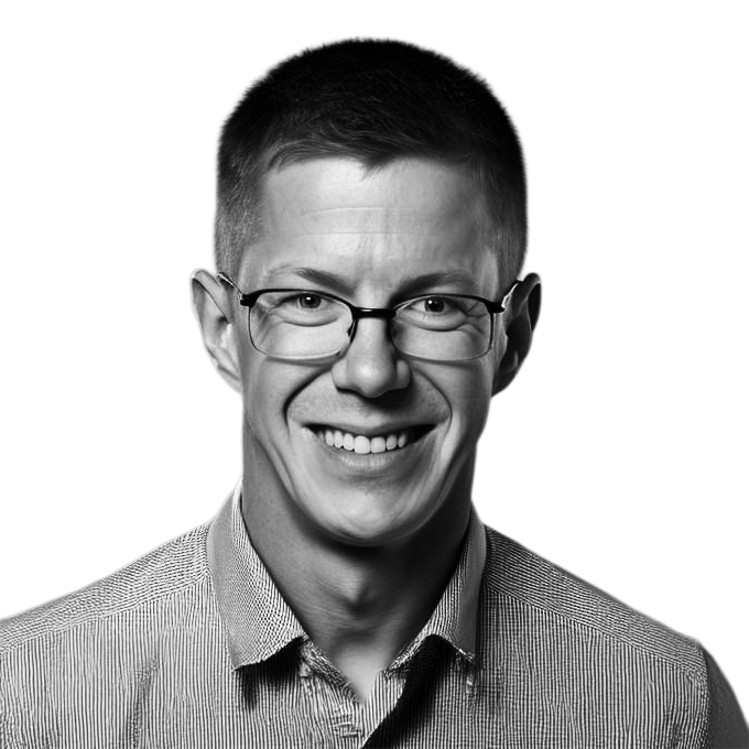 David als schwarz weiß bild